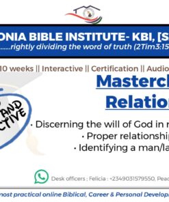 masterclass on relationship - KBI