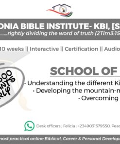 school of faith - KBI