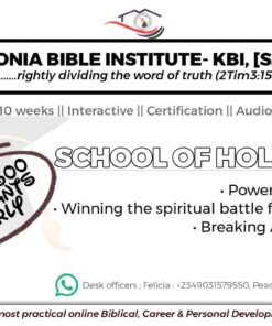 school of holiness