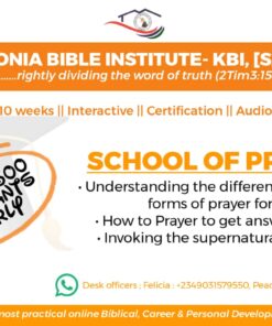 school of prayer - KBI