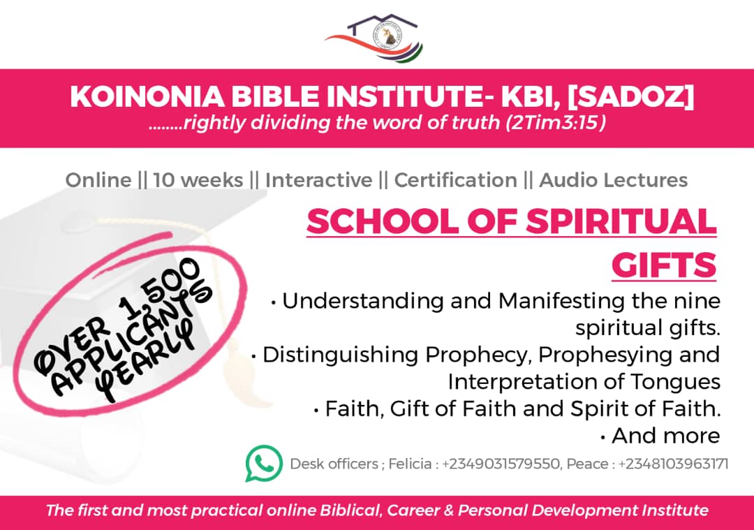 school of spiritual gifts school of spiritual gifts